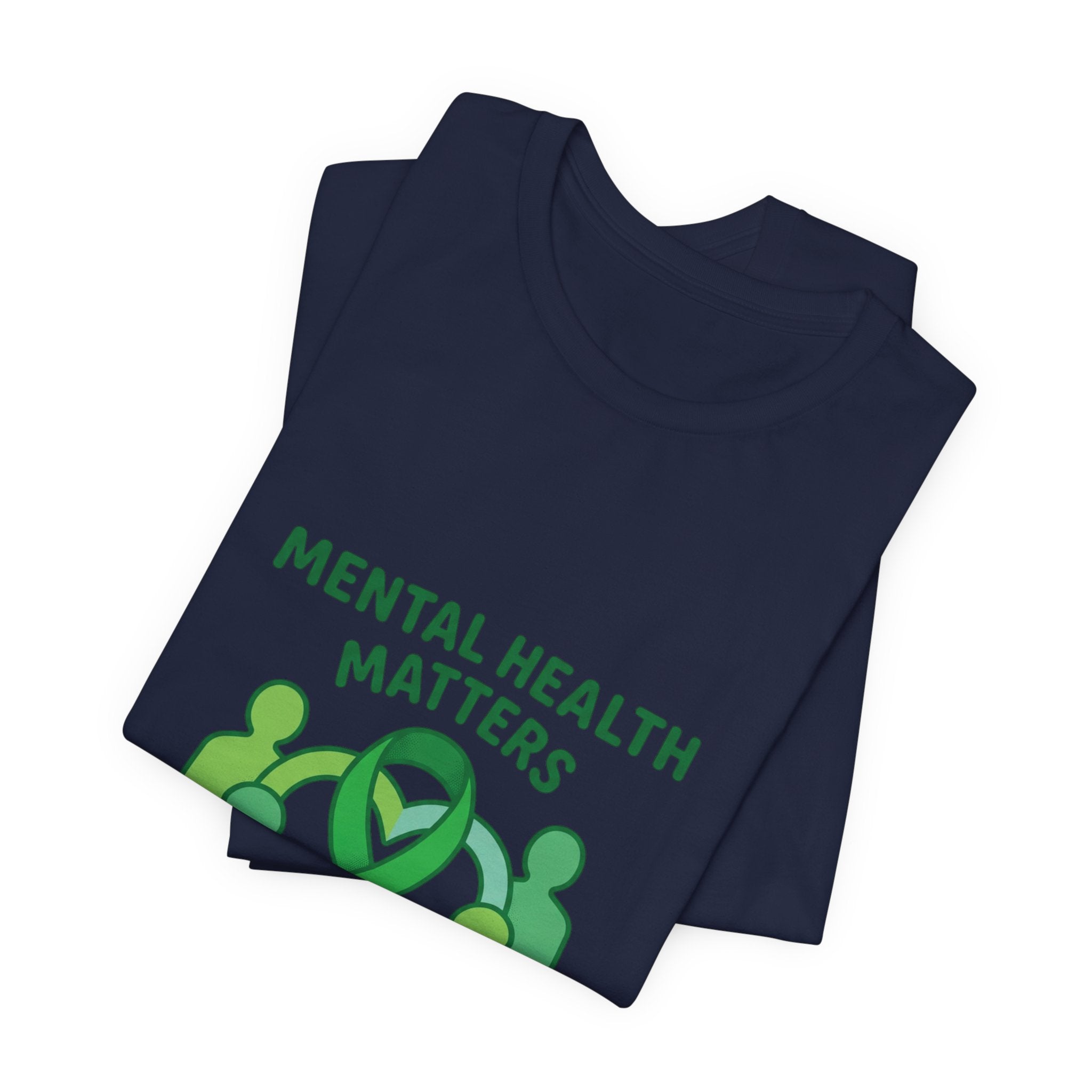 Mental Health Matters T-Shirt — Supportive Self-Care | Roots & Hope