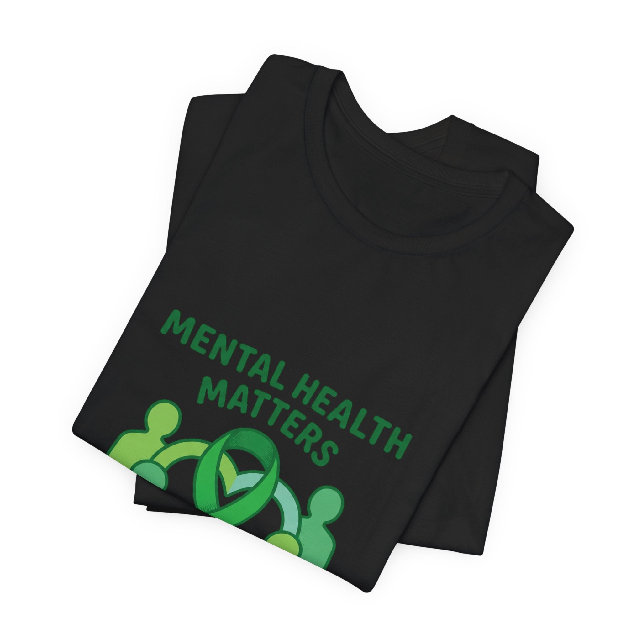 Mental Health Matters T-Shirt — Supportive Self-Care | Roots & Hope