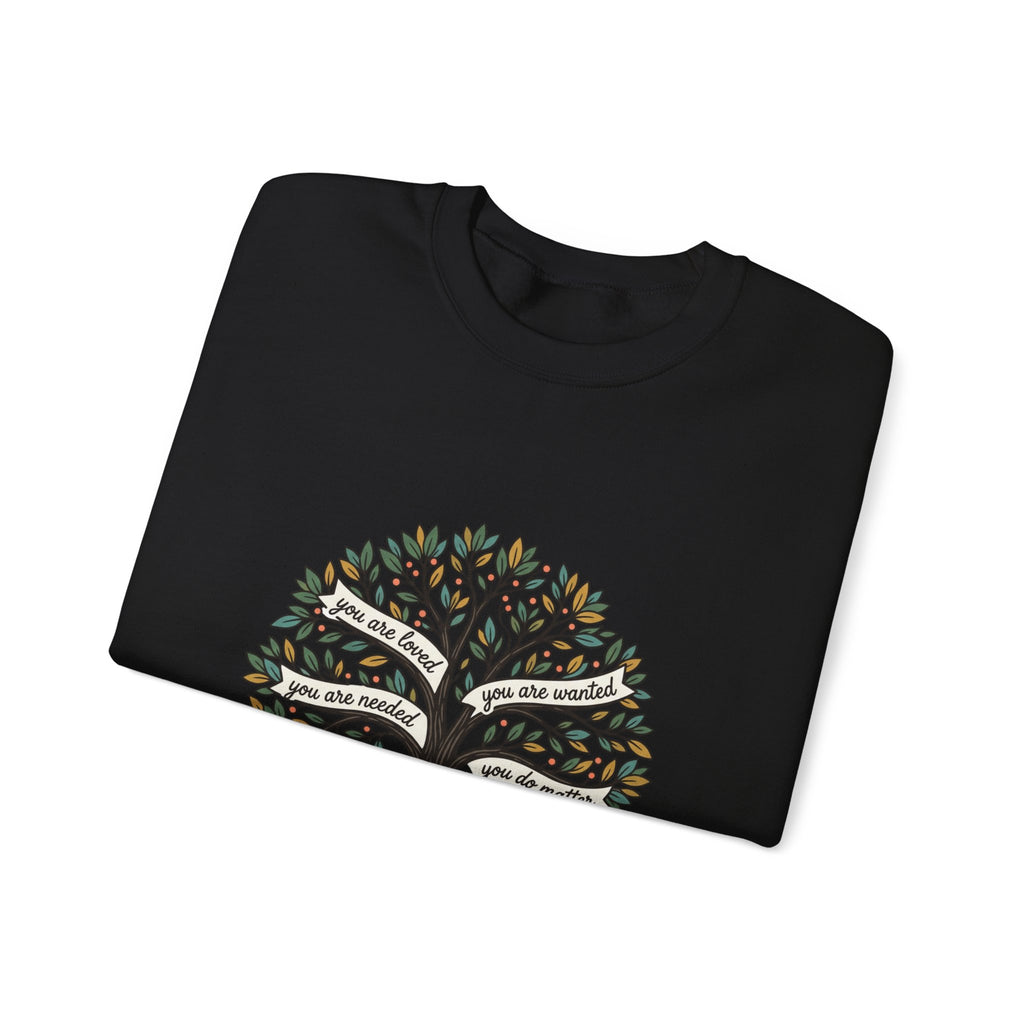 Mental Health Matters Sweatshirt | Roots & Hope