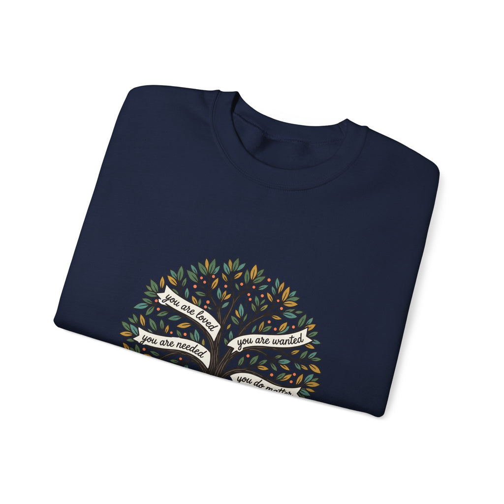 Mental Health Matters Sweatshirt | Roots & Hope