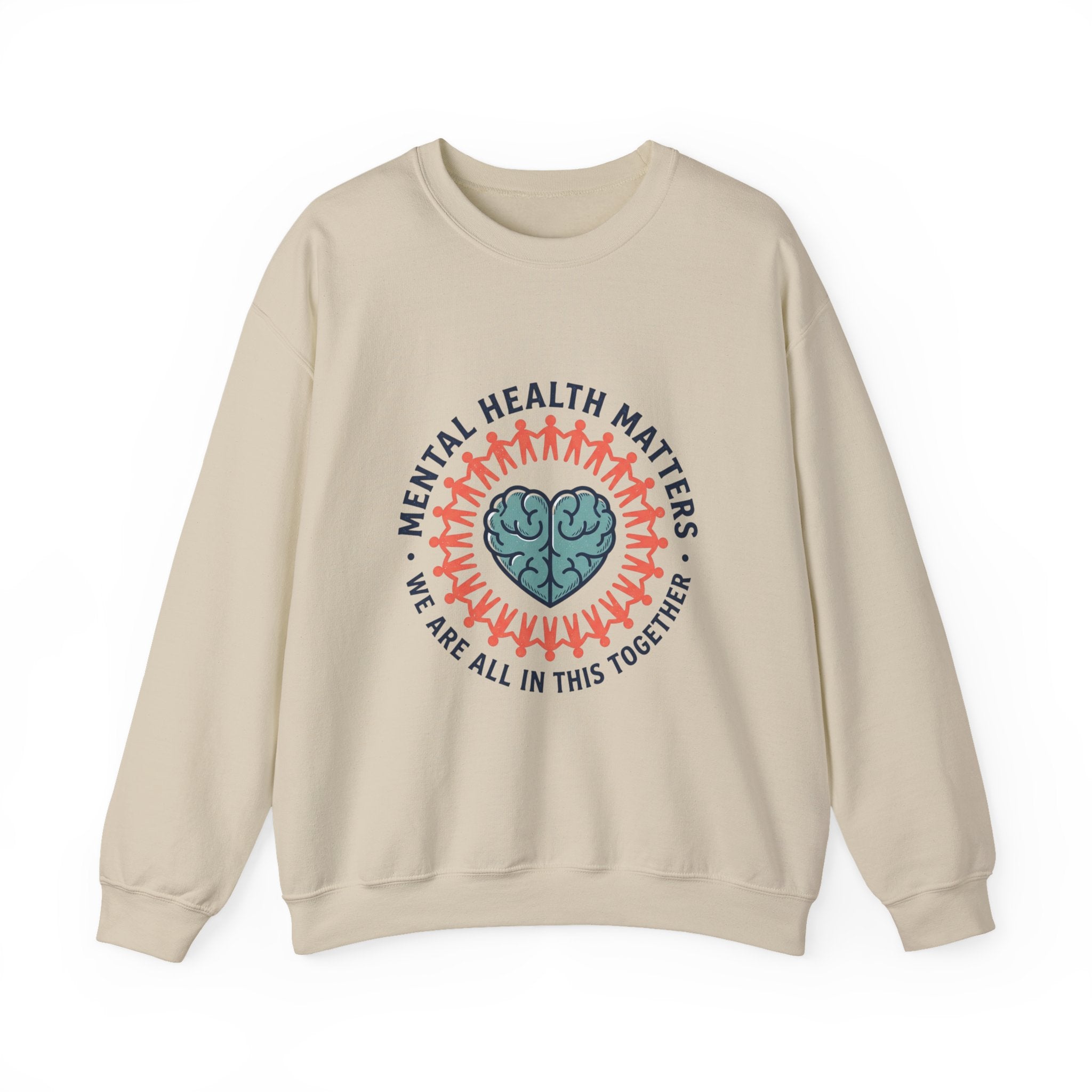 Mental Health Matters Crewneck Sweatshirt | Roots&Hope