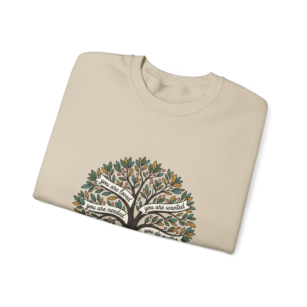 Mental Health Matters Sweatshirt | Roots & Hope