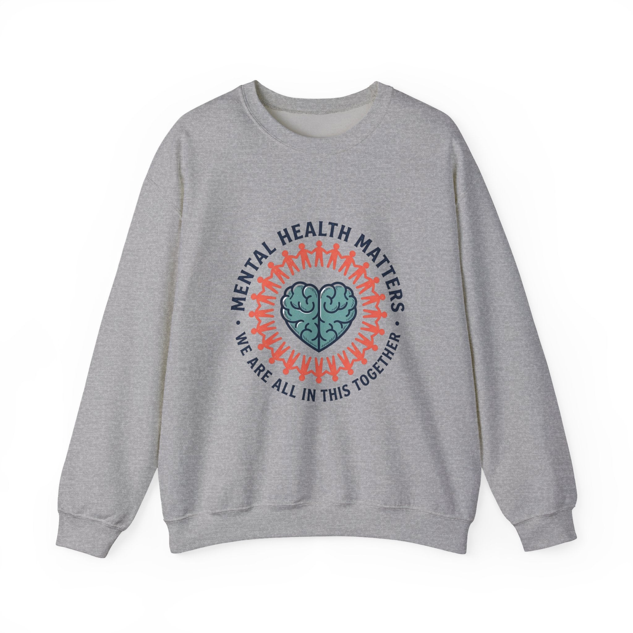 Mental Health Matters Crewneck Sweatshirt | Roots&Hope
