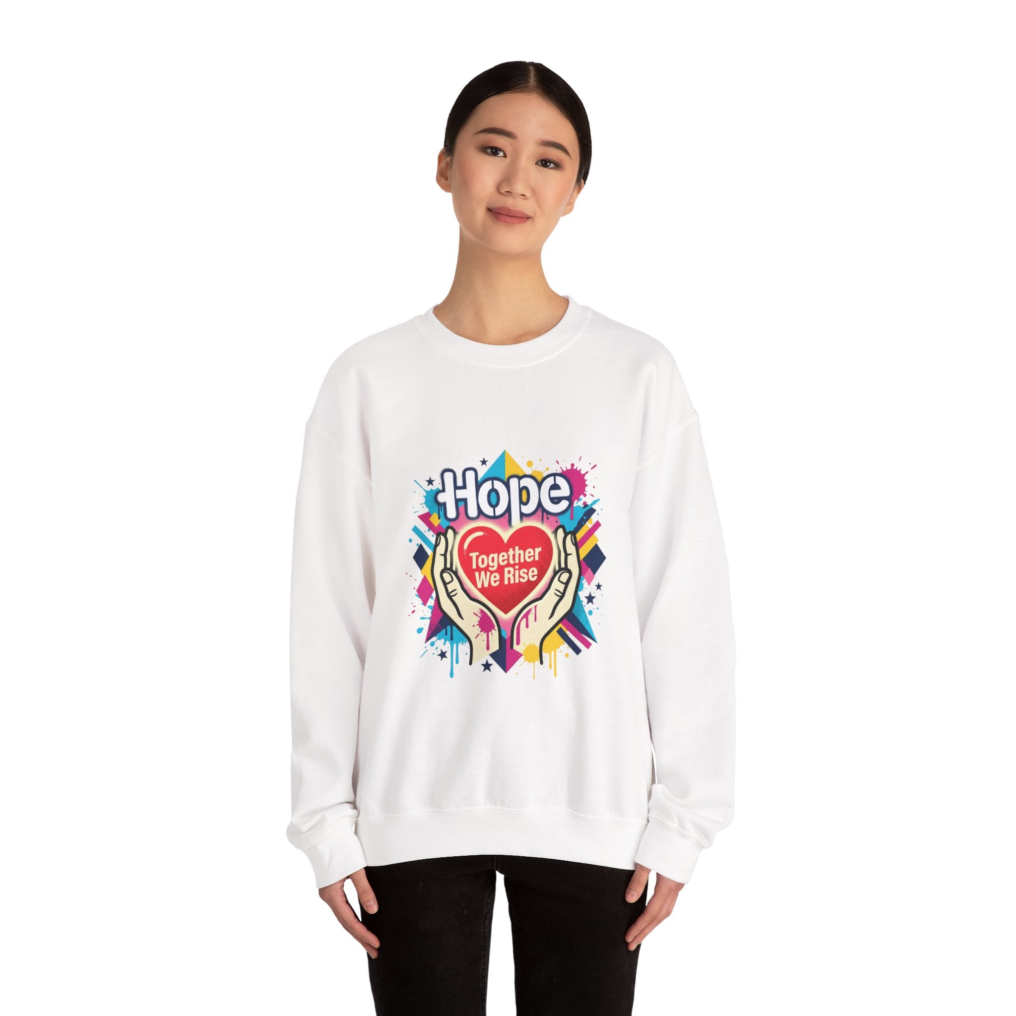 Hope Heart Graphic Sweatshirt | Roots & Hope