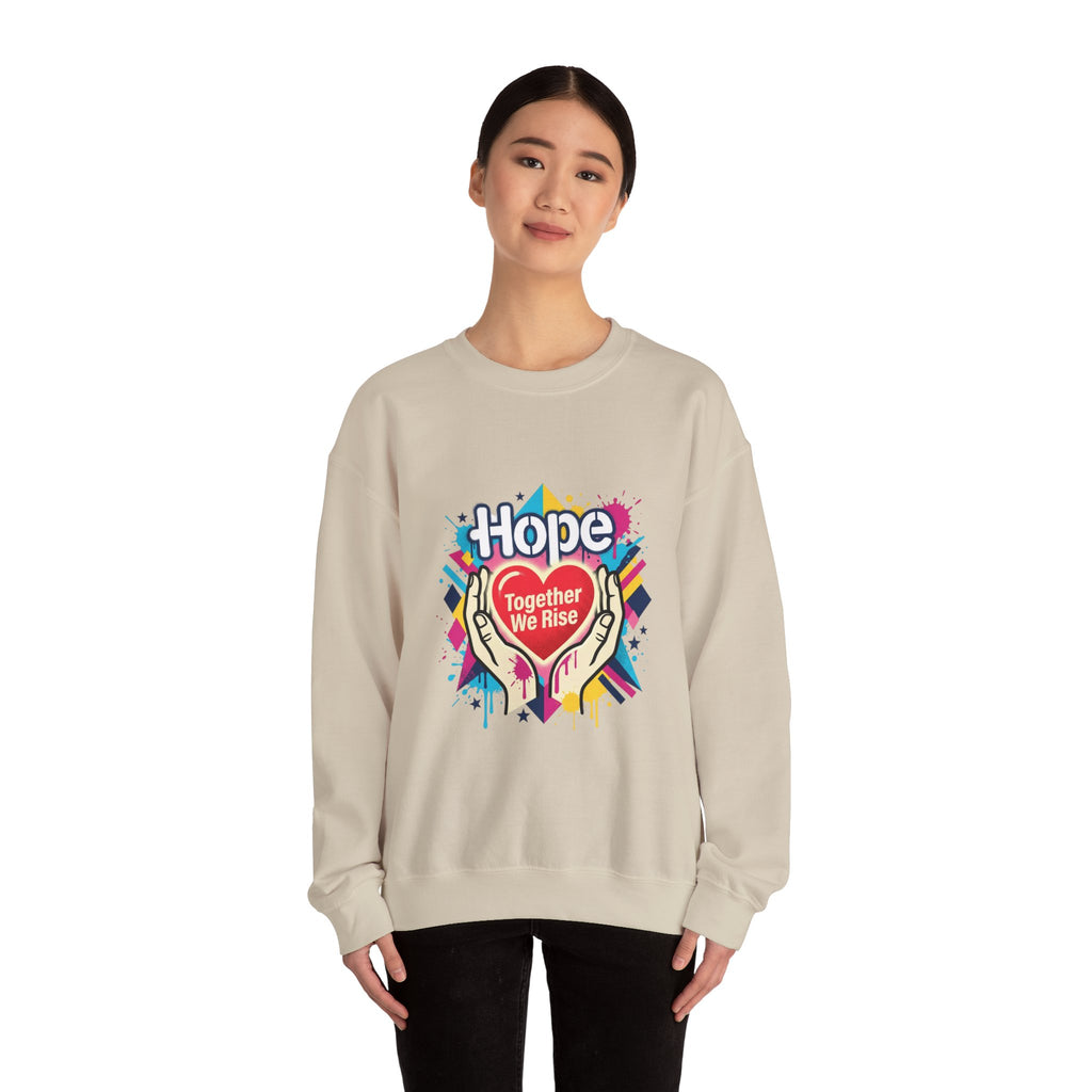 Hope Heart Graphic Sweatshirt | Roots & Hope