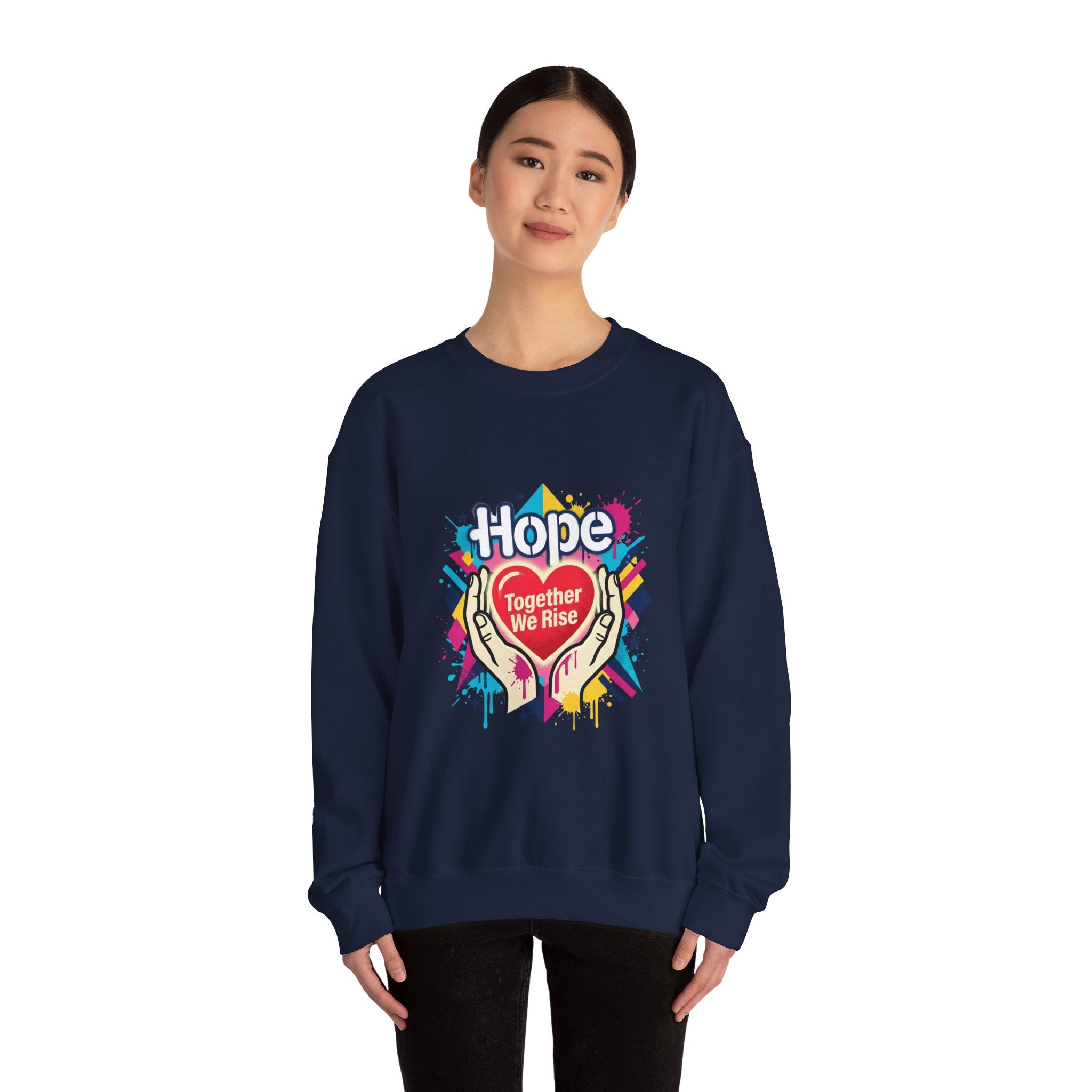 Hope Heart Graphic Sweatshirt | Roots & Hope