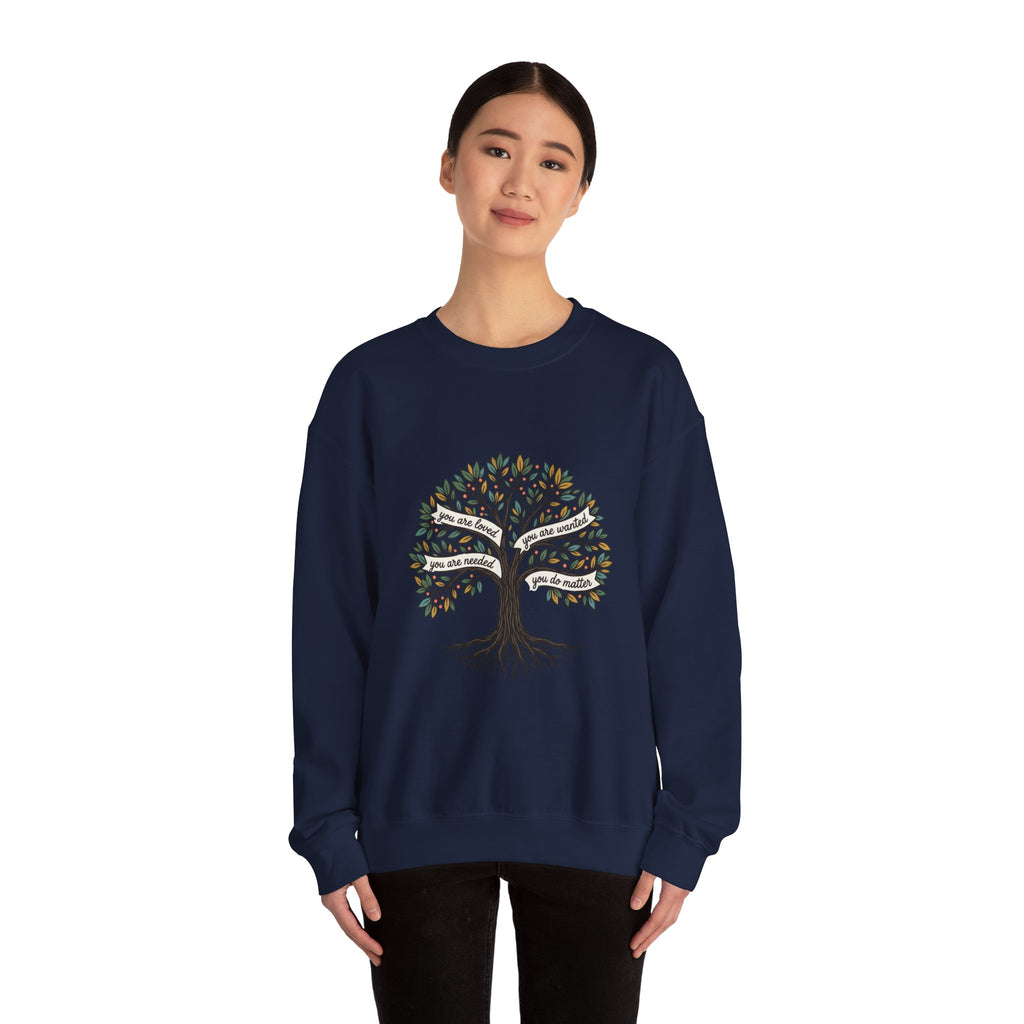 Mental Health Matters Sweatshirt | Roots & Hope