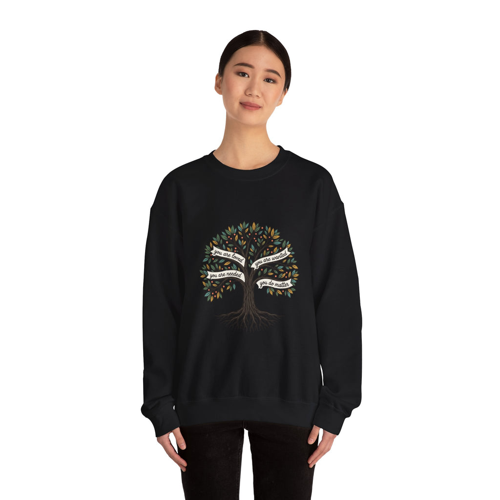 Mental Health Matters Sweatshirt | Roots & Hope