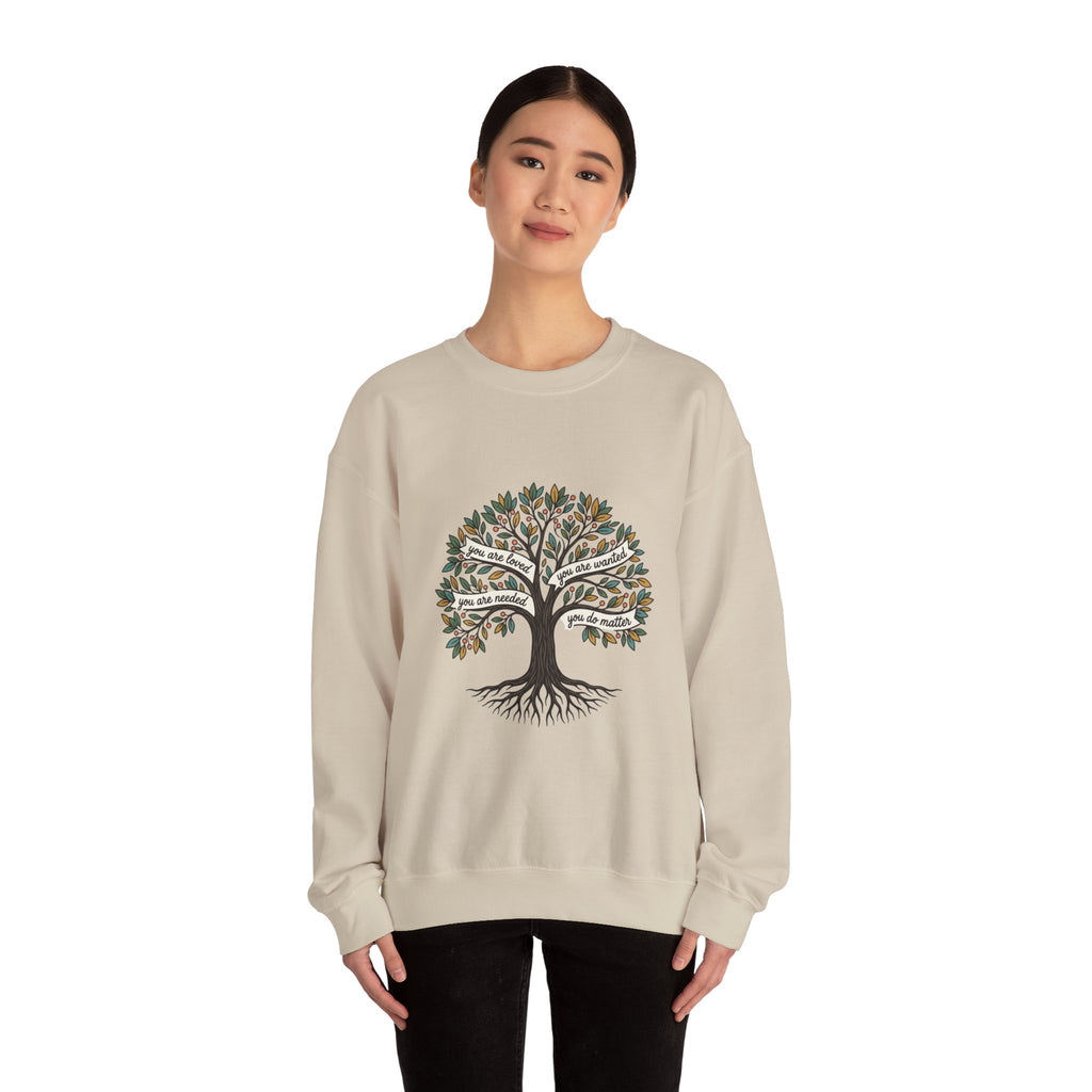 Mental Health Matters Sweatshirt | Roots & Hope