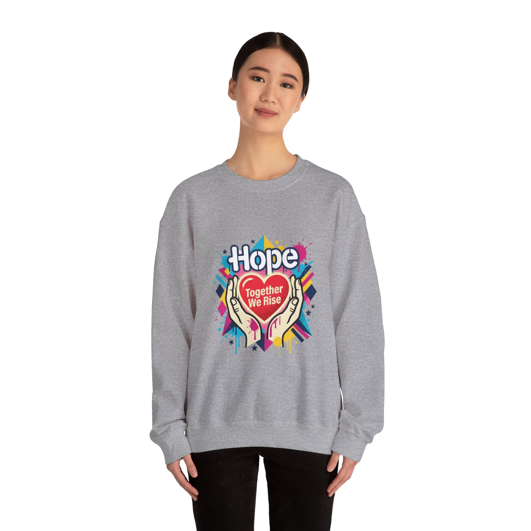Hope Heart Graphic Sweatshirt | Roots & Hope