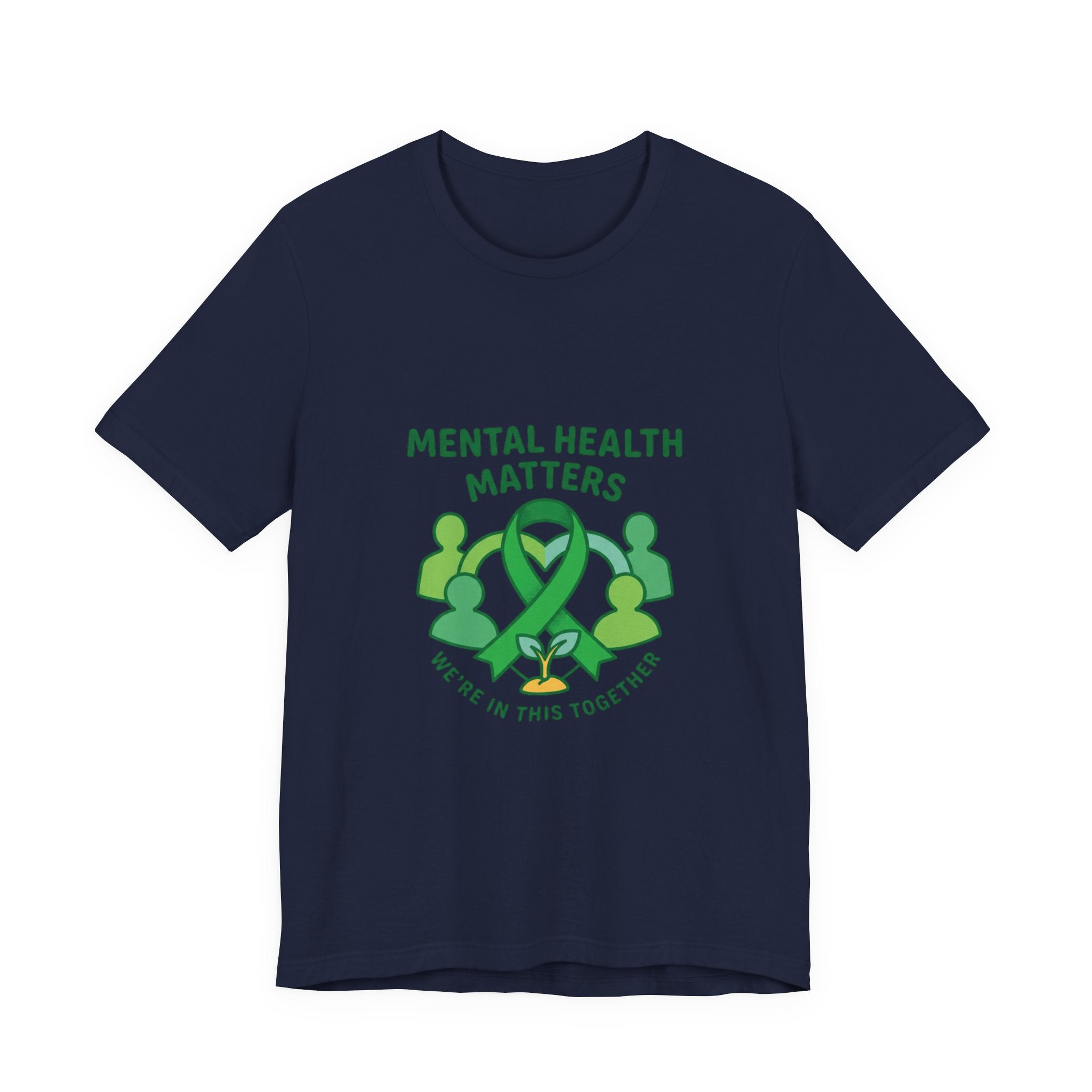 Mental Health Matters T-Shirt — Supportive Self-Care | Roots & Hope