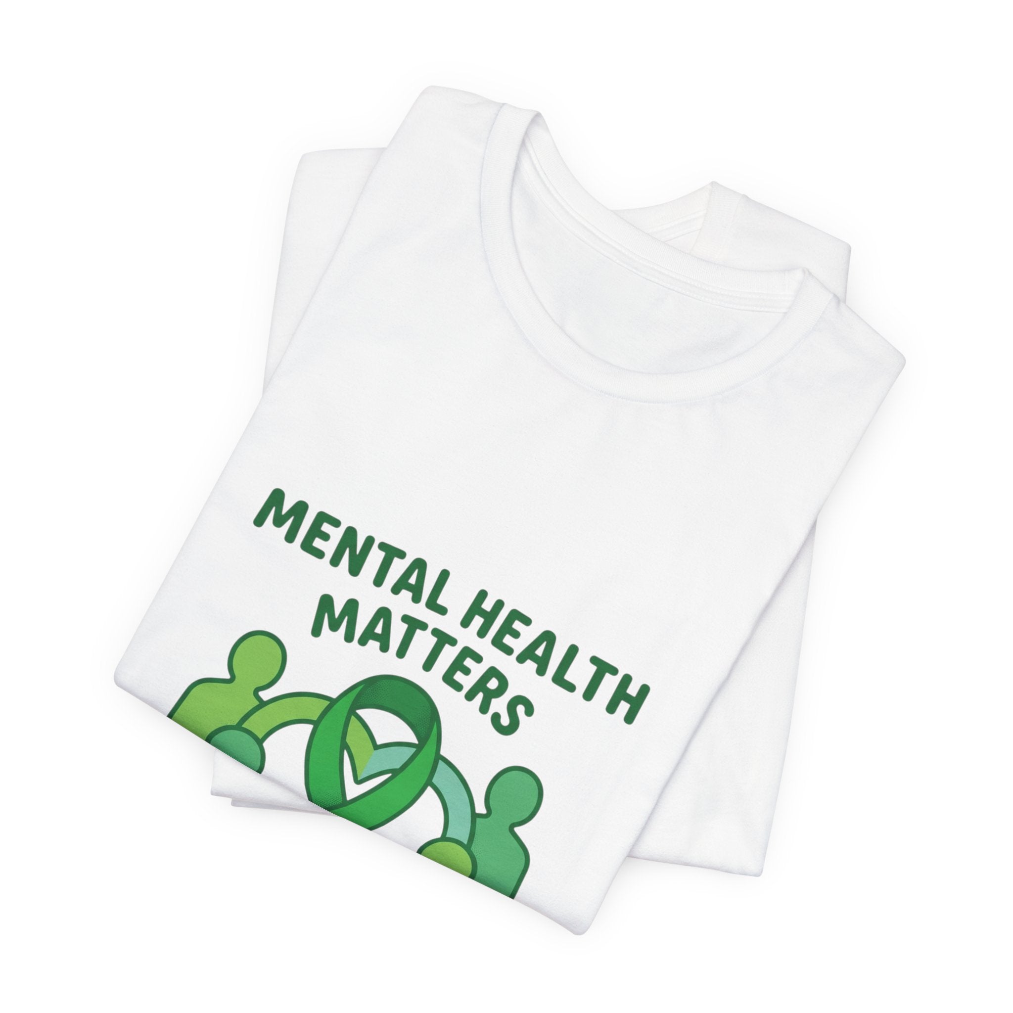 Mental Health Matters T-Shirt — Supportive Self-Care | Roots & Hope