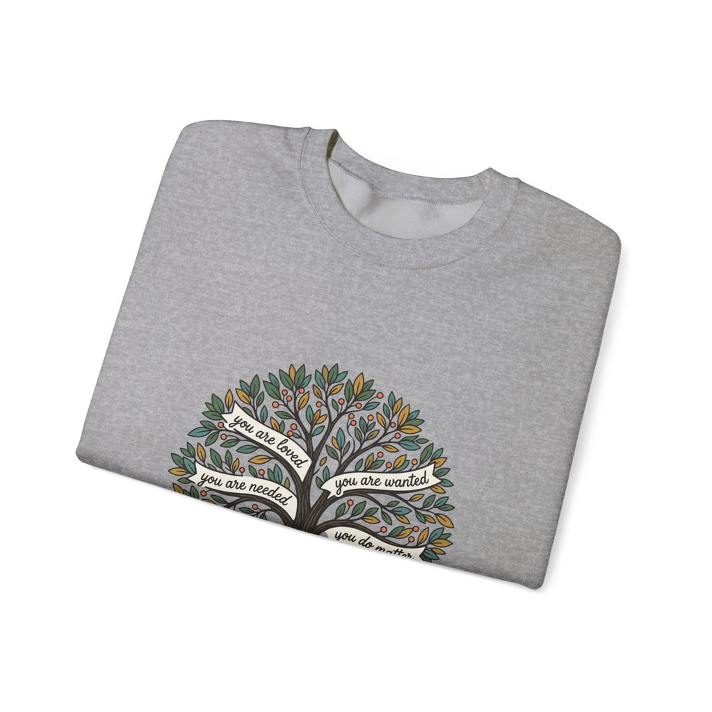 Mental Health Matters Sweatshirt | Roots & Hope